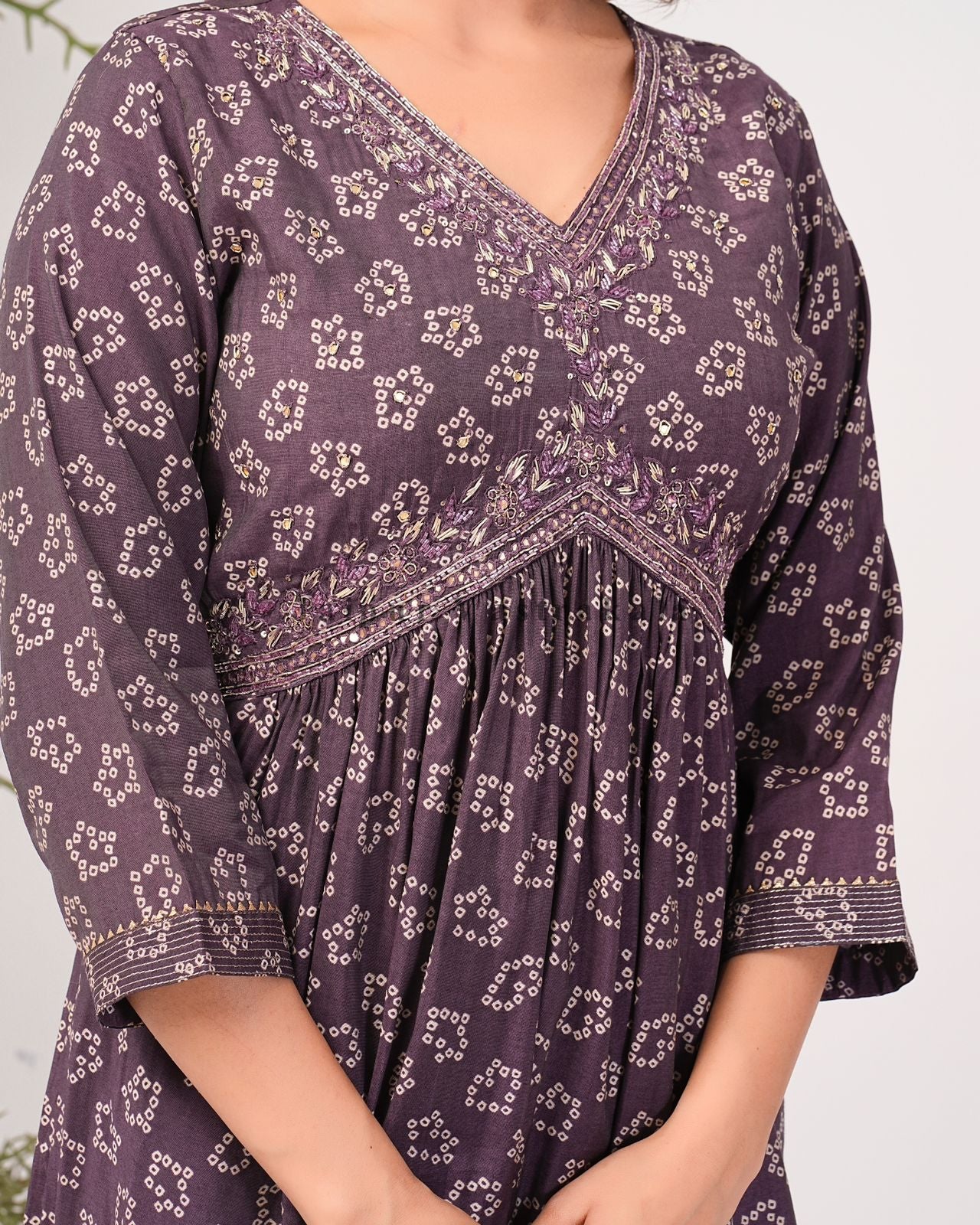 muslin silk suit