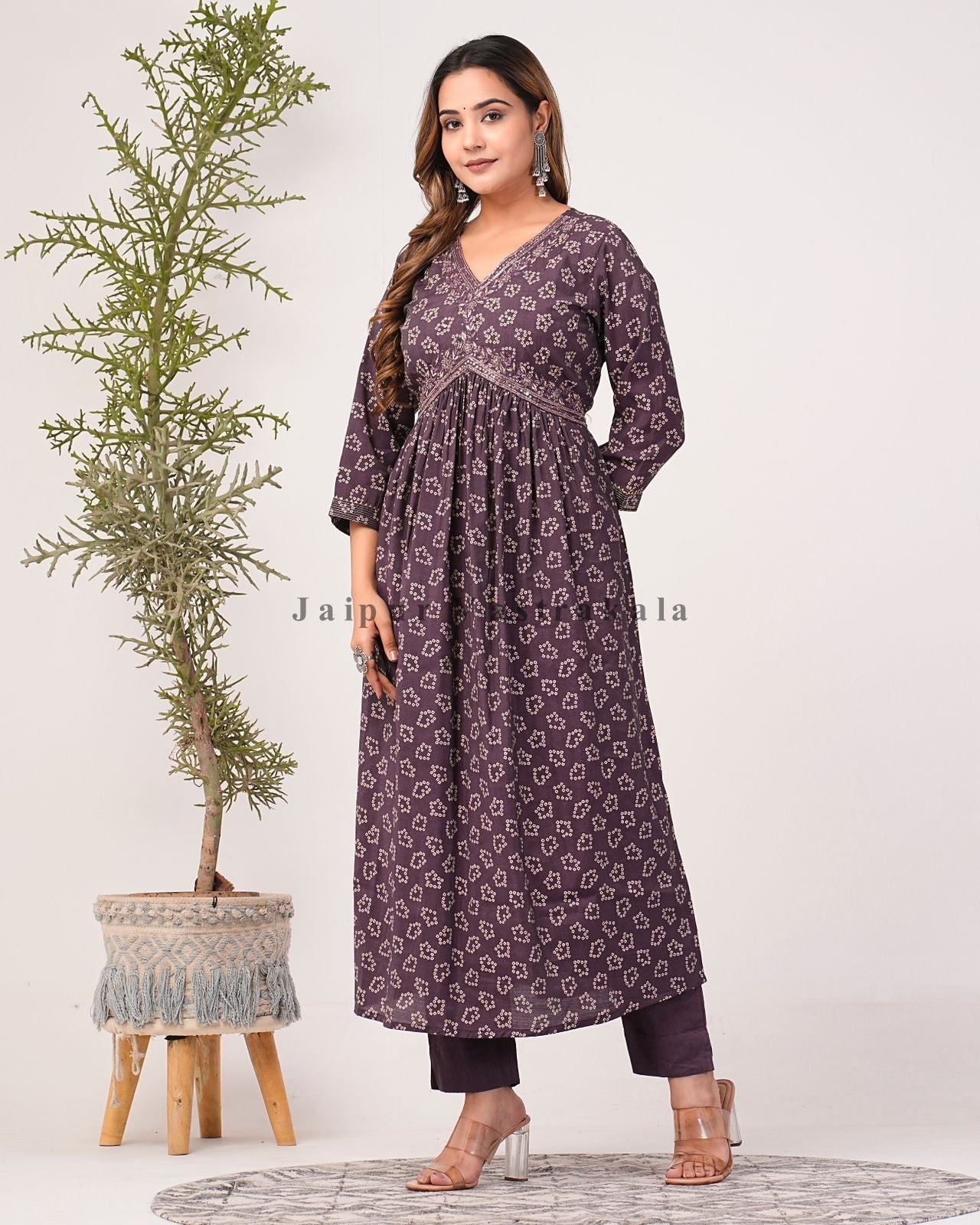muslin silk suit
