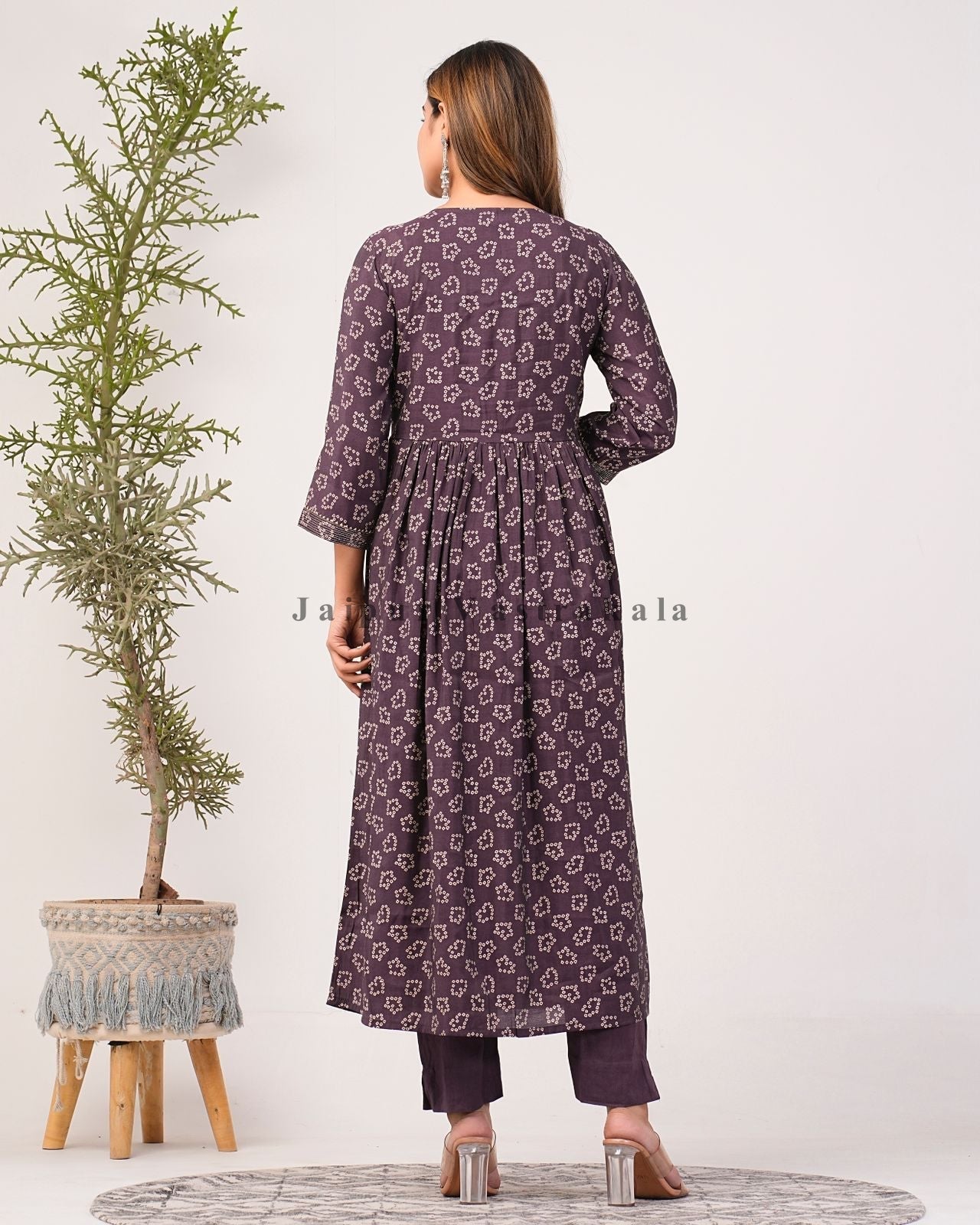 muslin silk suit
