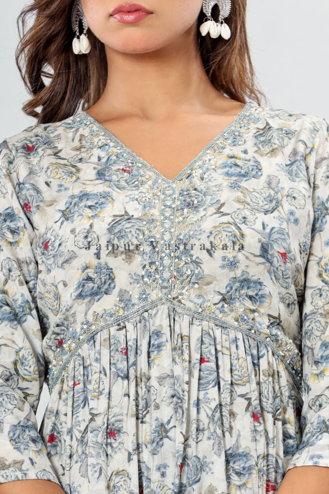 muslin silk suit