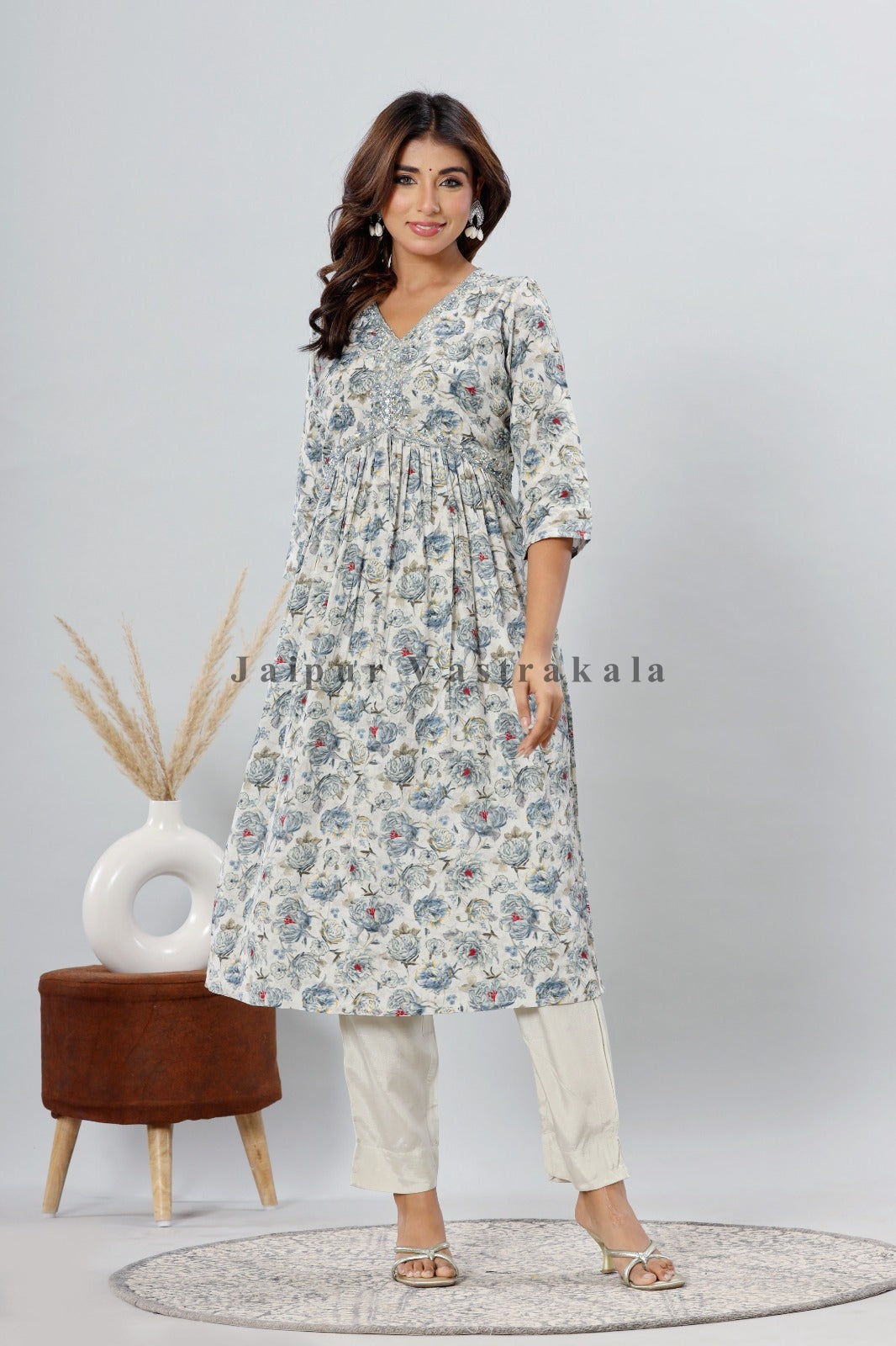 muslin silk suit