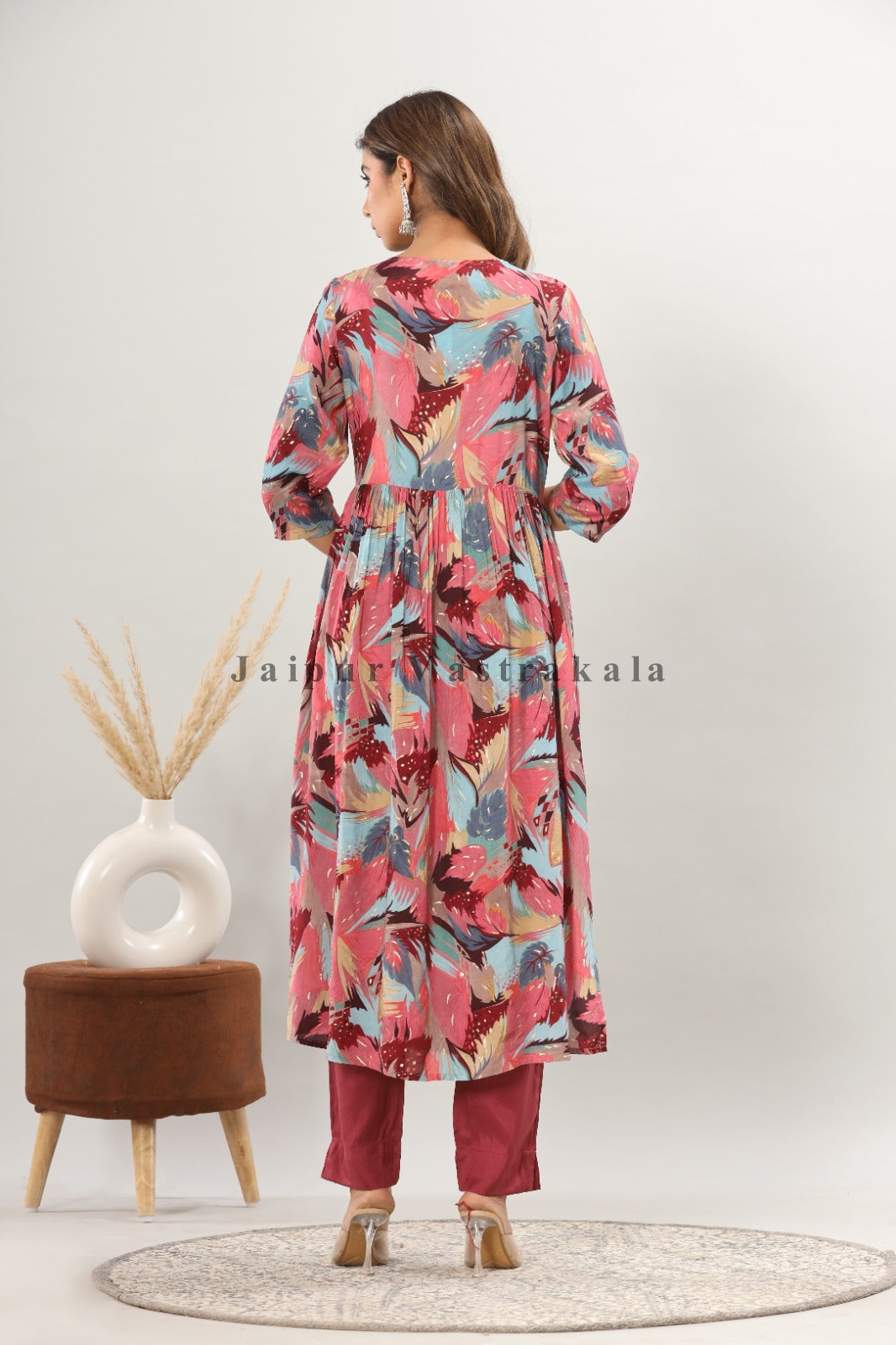muslin silk suit