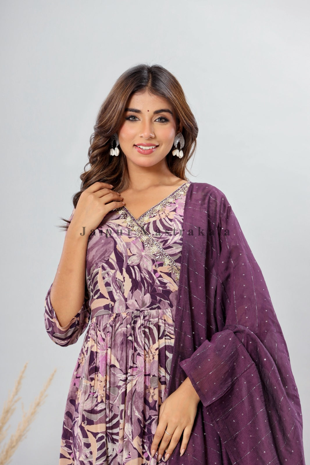 muslin silk suit