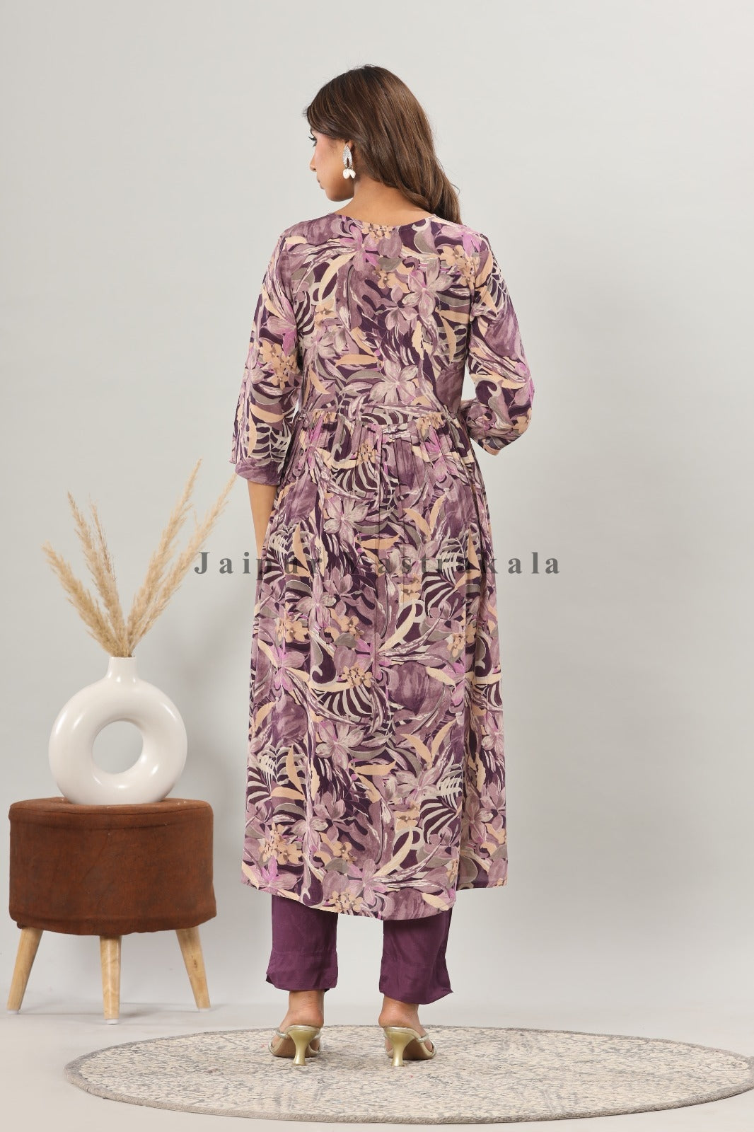 muslin silk suit