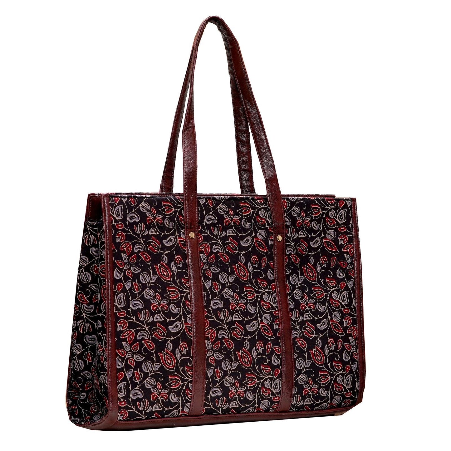 Graphite Flora Hand Bag