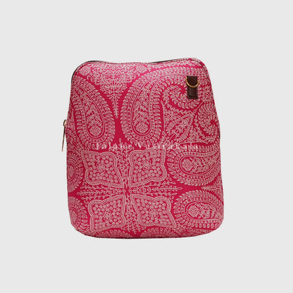 Ethnic Pink Basic Sling Bag Without Sling