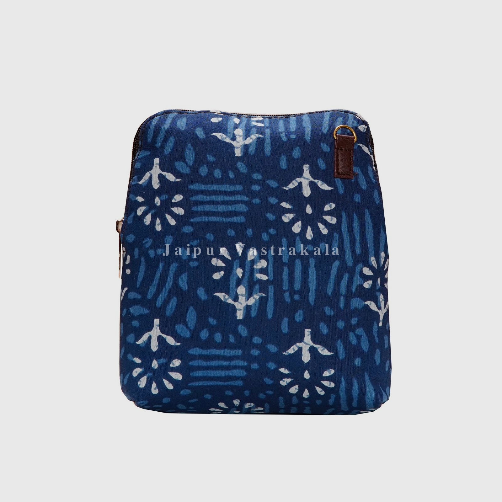 Indigo Print Basic Sling Bag Without Sling