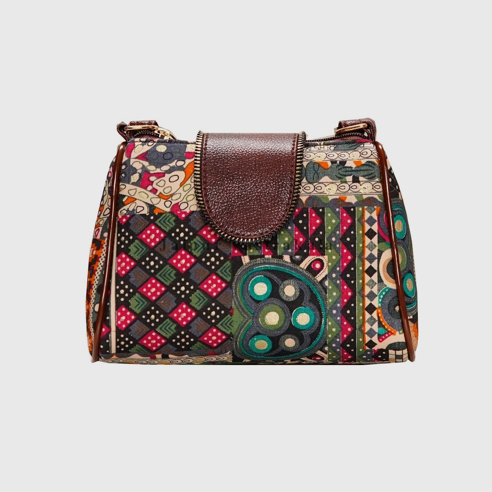 Mosaic Print Small Sling Bag