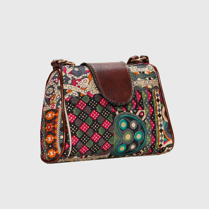 Mosaic Print Small Sling Bag