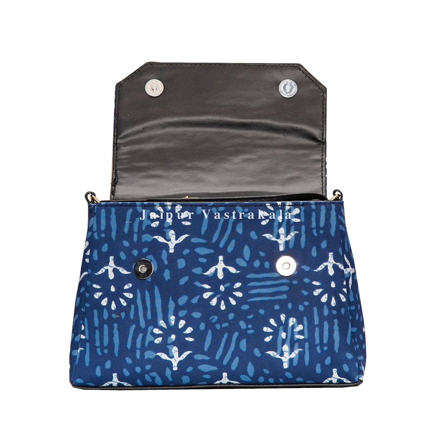 Indigo Print Sling Bag