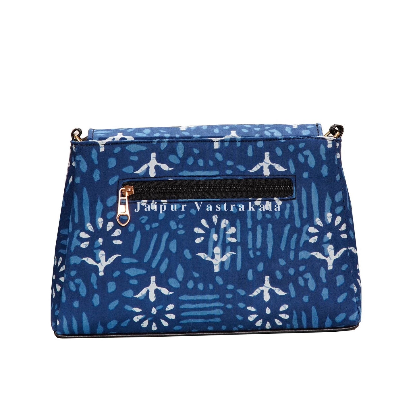 Indigo Print Sling Bag