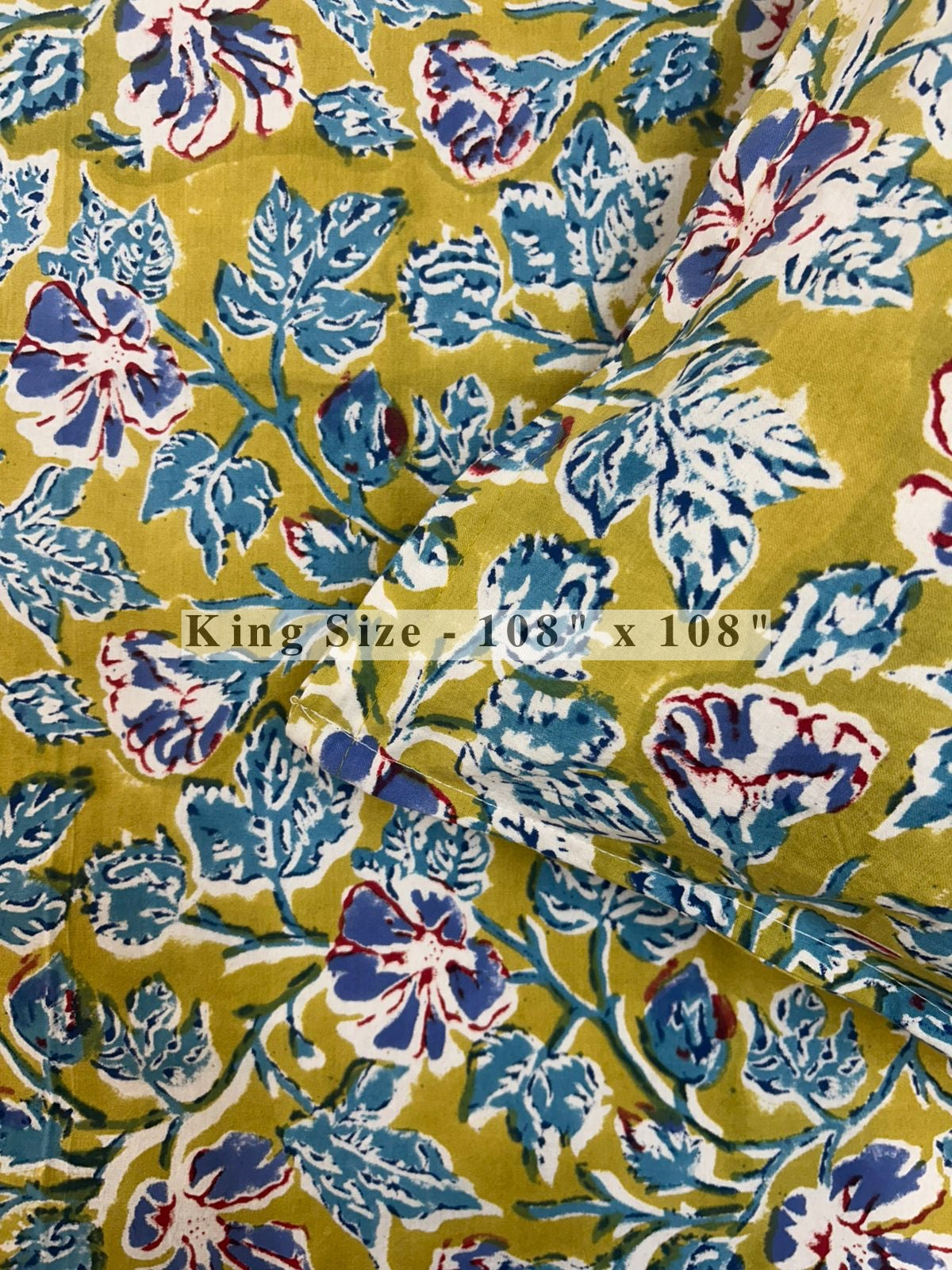 Vatika Jaal King Bedsheet with Pillow Covers