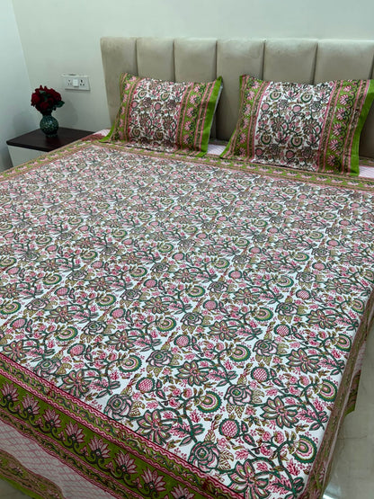 Double Bedsheet with Pillow Covers