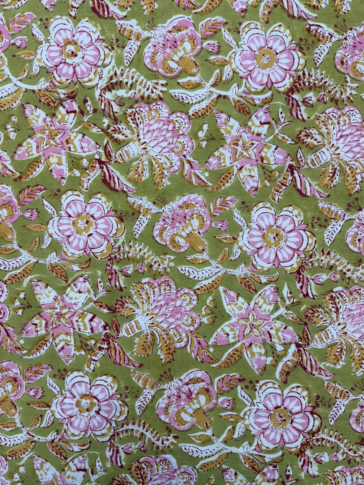 Dreamy Green Double Bedsheet with Pillow Covers