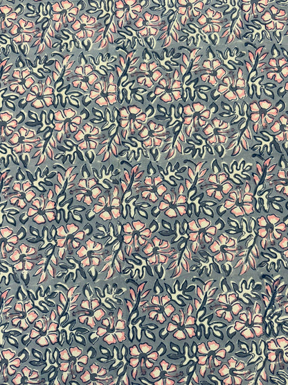 Slate Blue Temptation Double Bedsheet with Pillow Covers