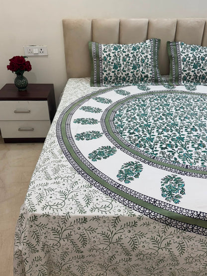 Double Bedsheet with Pillow Covers