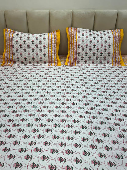 Double Bedsheet with Pillow Covers