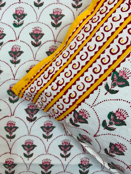 Double Bedsheet with Pillow Covers