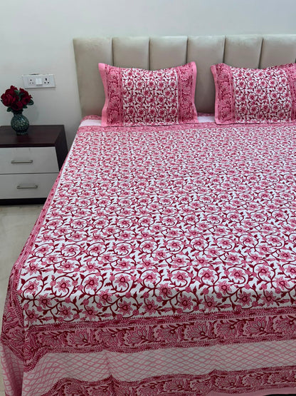 Double Bedsheet with Pillow Covers