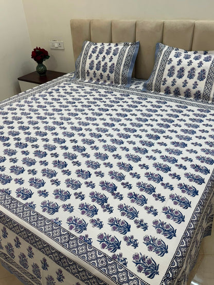Double Bedsheet with Pillow Covers