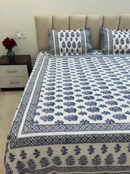 Double Bedsheet with Pillow Covers