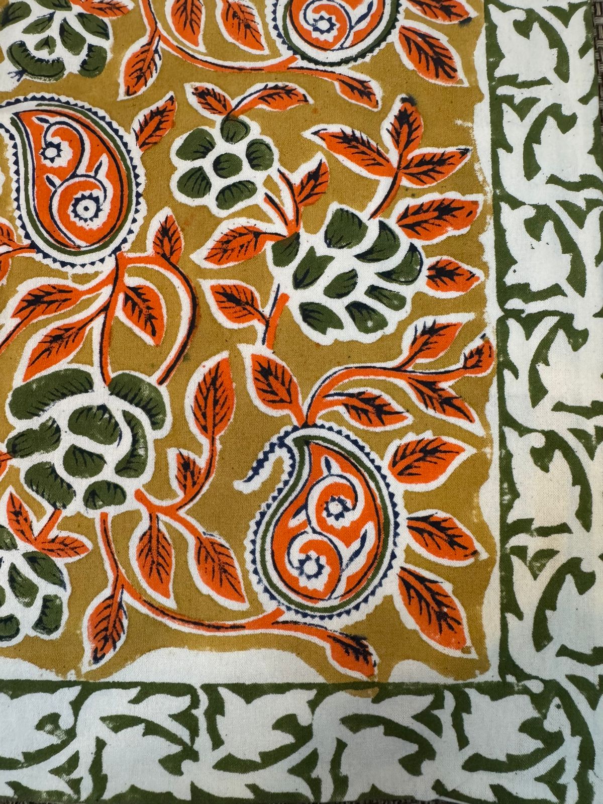 hand block printed cushion covers