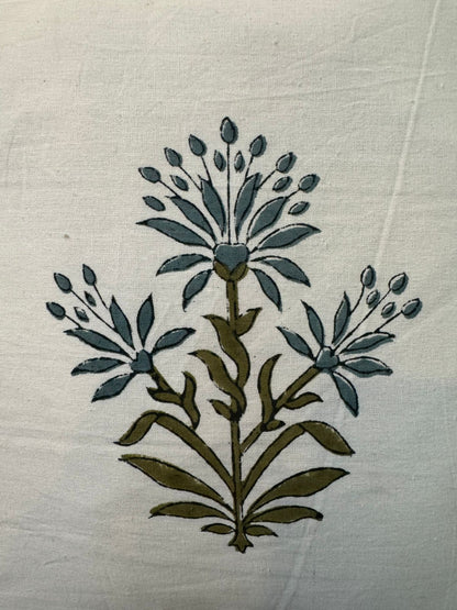 hand block printed cushion covers