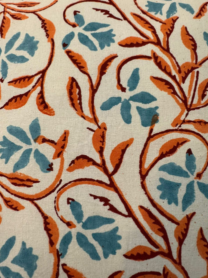 hand block printed cushion covers