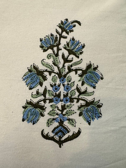 hand block printed cushion covers