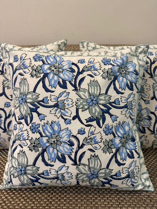 Pastel Florals Cushion Covers 16" - Set of 5pc