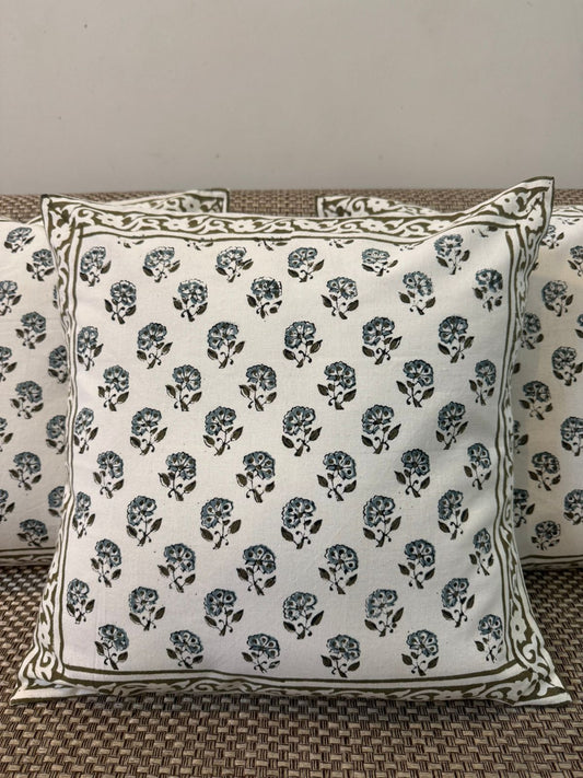 Sea Bud Cushion Covers 16" - Set of 5pc