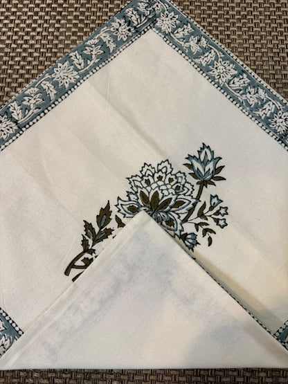 Sea Green Fern Cushion Covers 16" - Set of 5pc