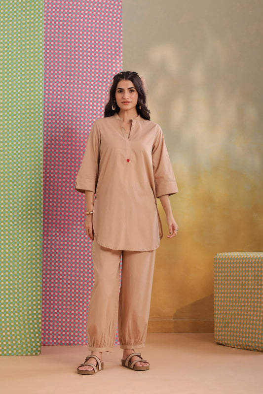 Cappuccino Love Harem Pants Co-ord Set