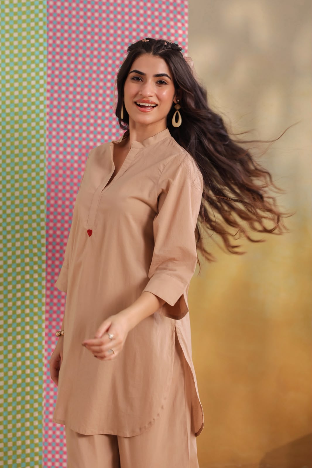 Cappuccino Love Harem Pants Co-ord Set