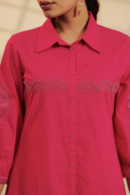 Pink Dori Mandala Cotton Co-ord Set