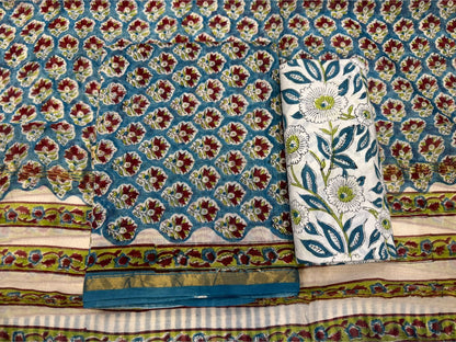 Chanderi Silk Suit