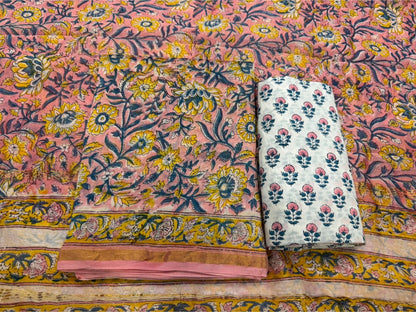 Chanderi Silk Suit