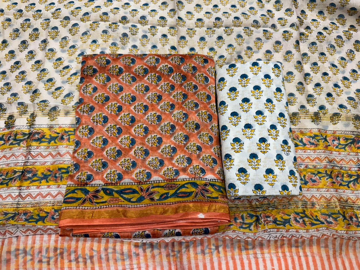 Chanderi Silk Suit