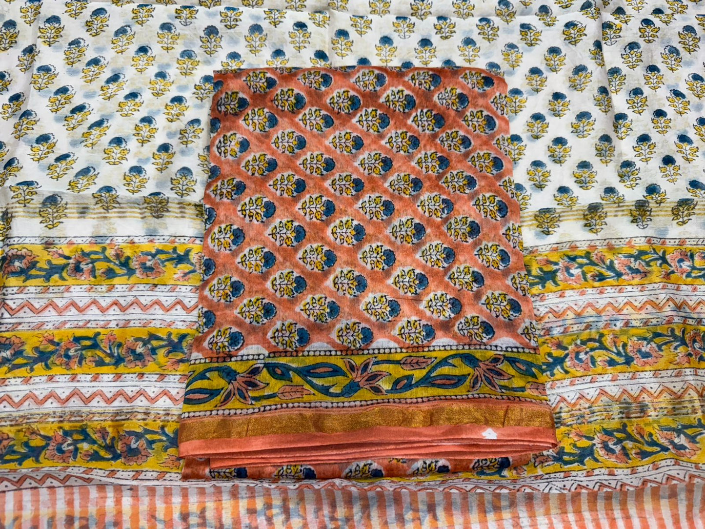 Chanderi Silk Suit