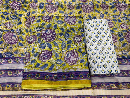 Chanderi Silk Suit