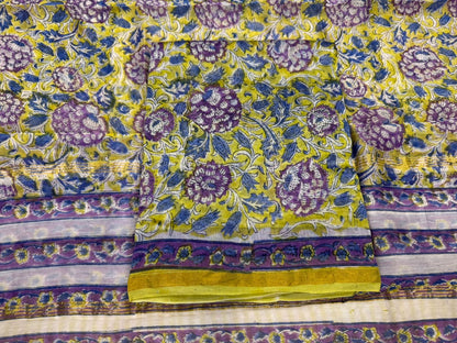 Chanderi Silk Suit