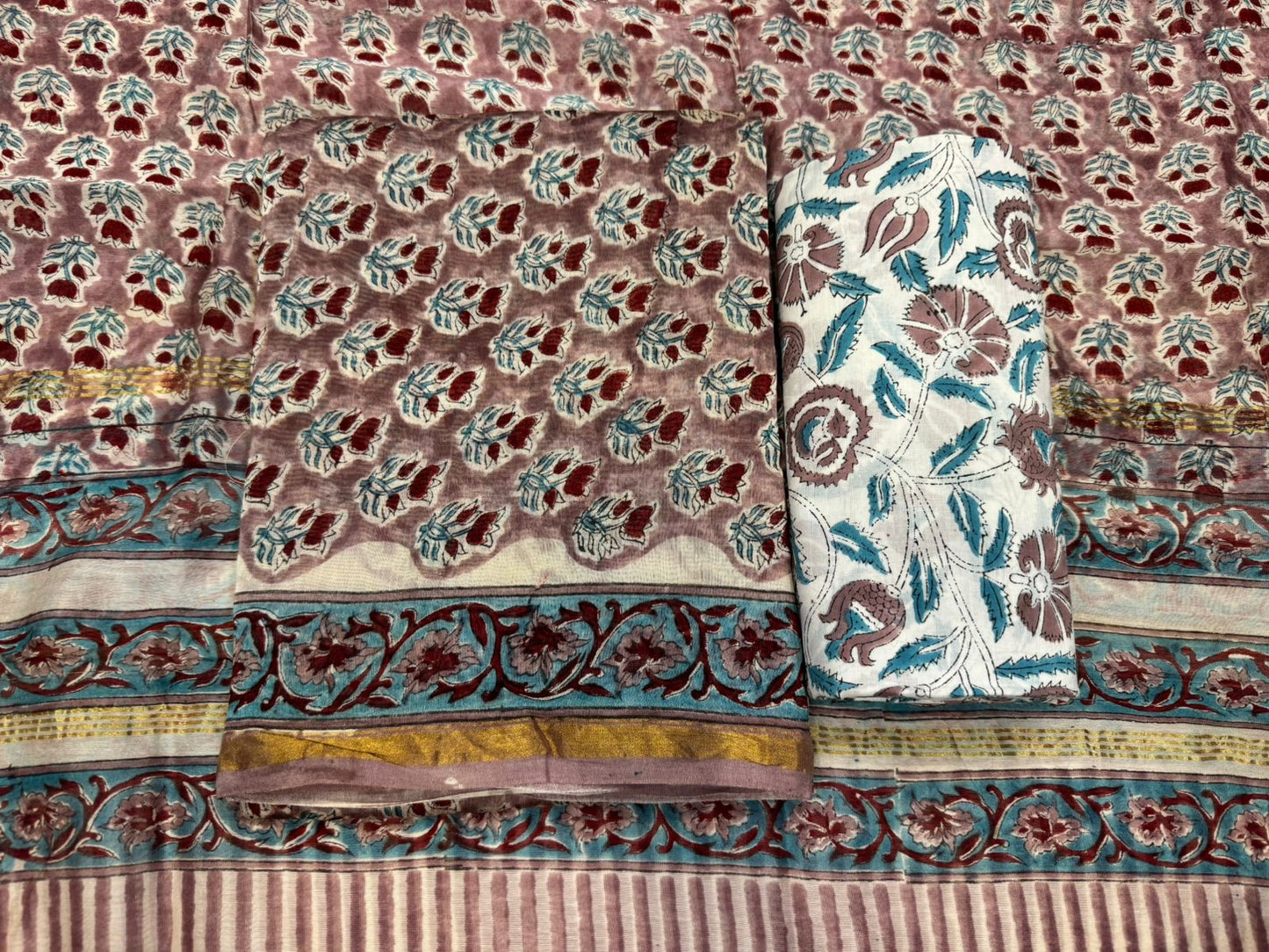 Chanderi Silk Suit