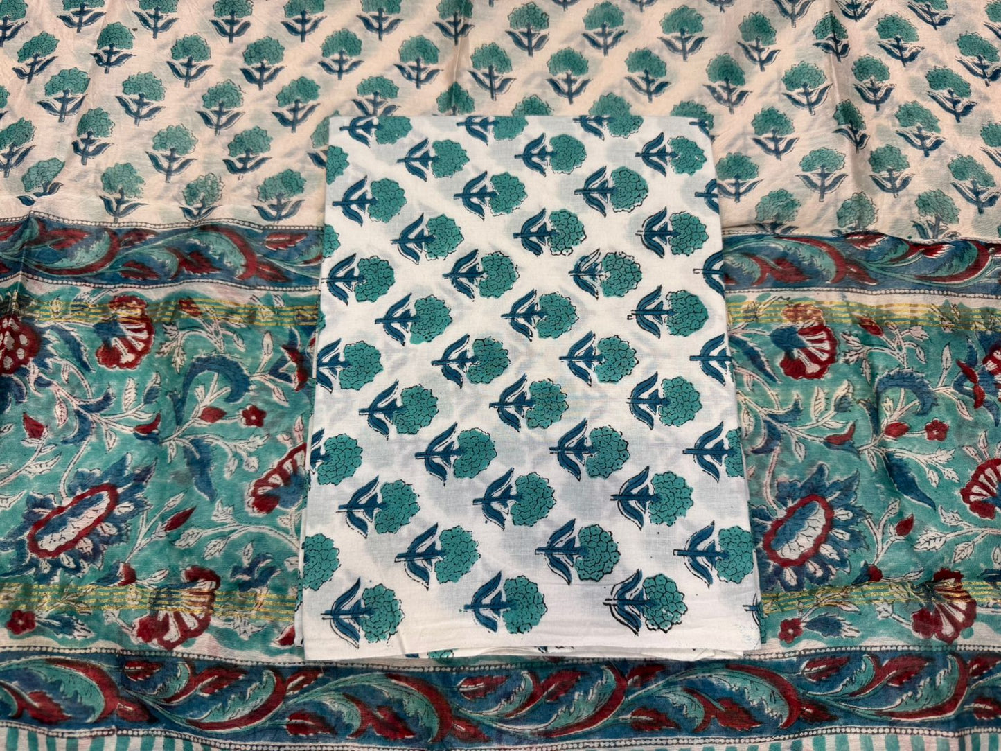 Chanderi Silk Suit