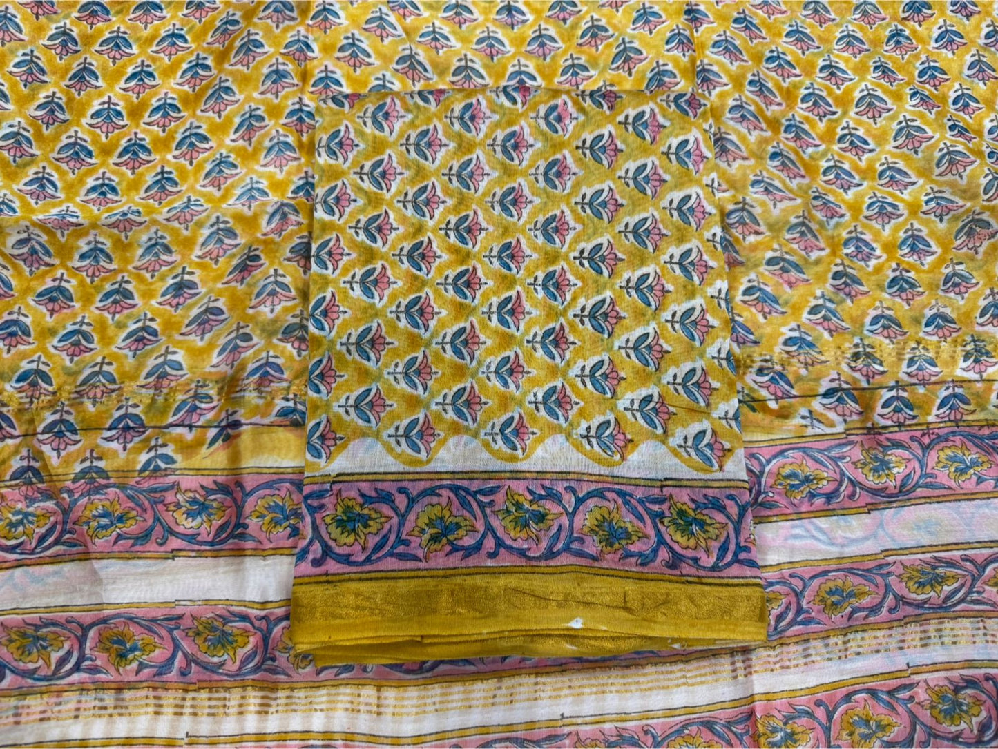Chanderi Silk Suit