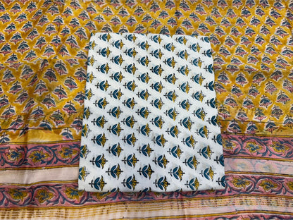 Chanderi Silk Suit