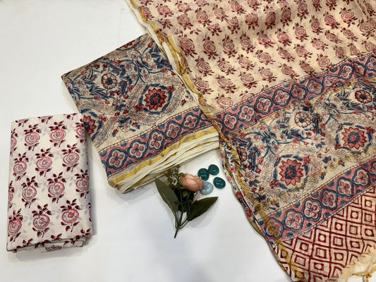 Chanderi Silk Suit