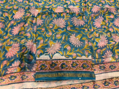 Chanderi Silk Suit