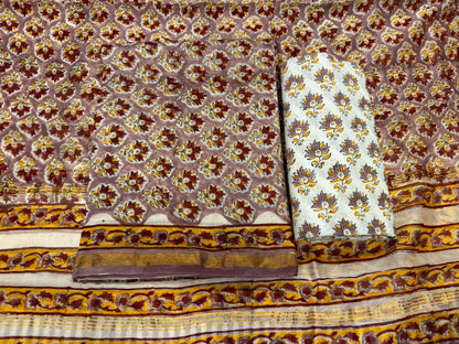 Chanderi Silk Suit