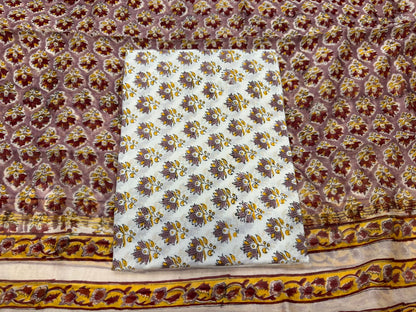 Chanderi Silk Suit