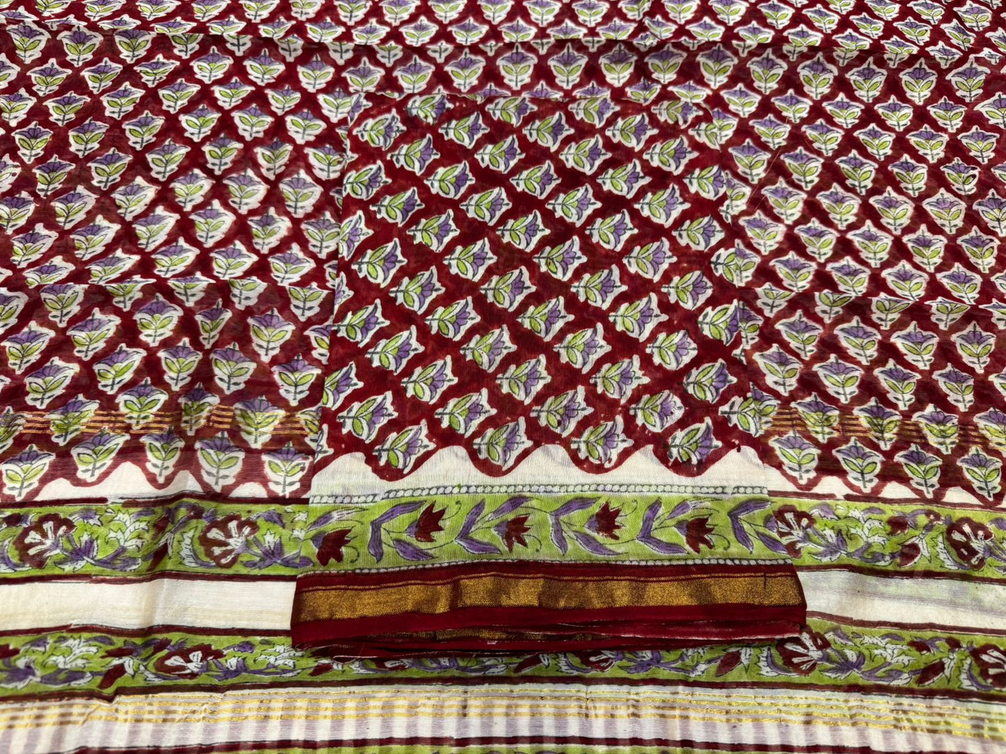 Chanderi Silk Suit
